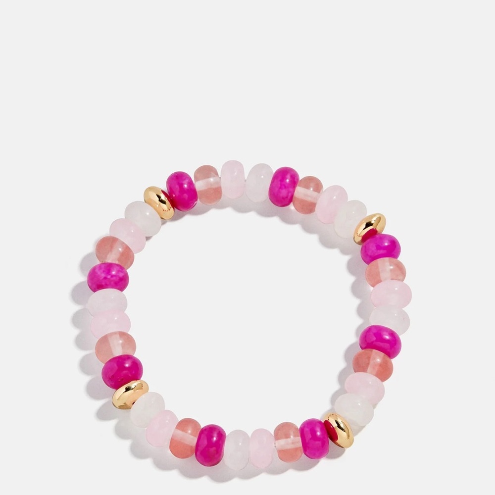 NWT Baublebar Marjorie Pink Beaded Bracelet